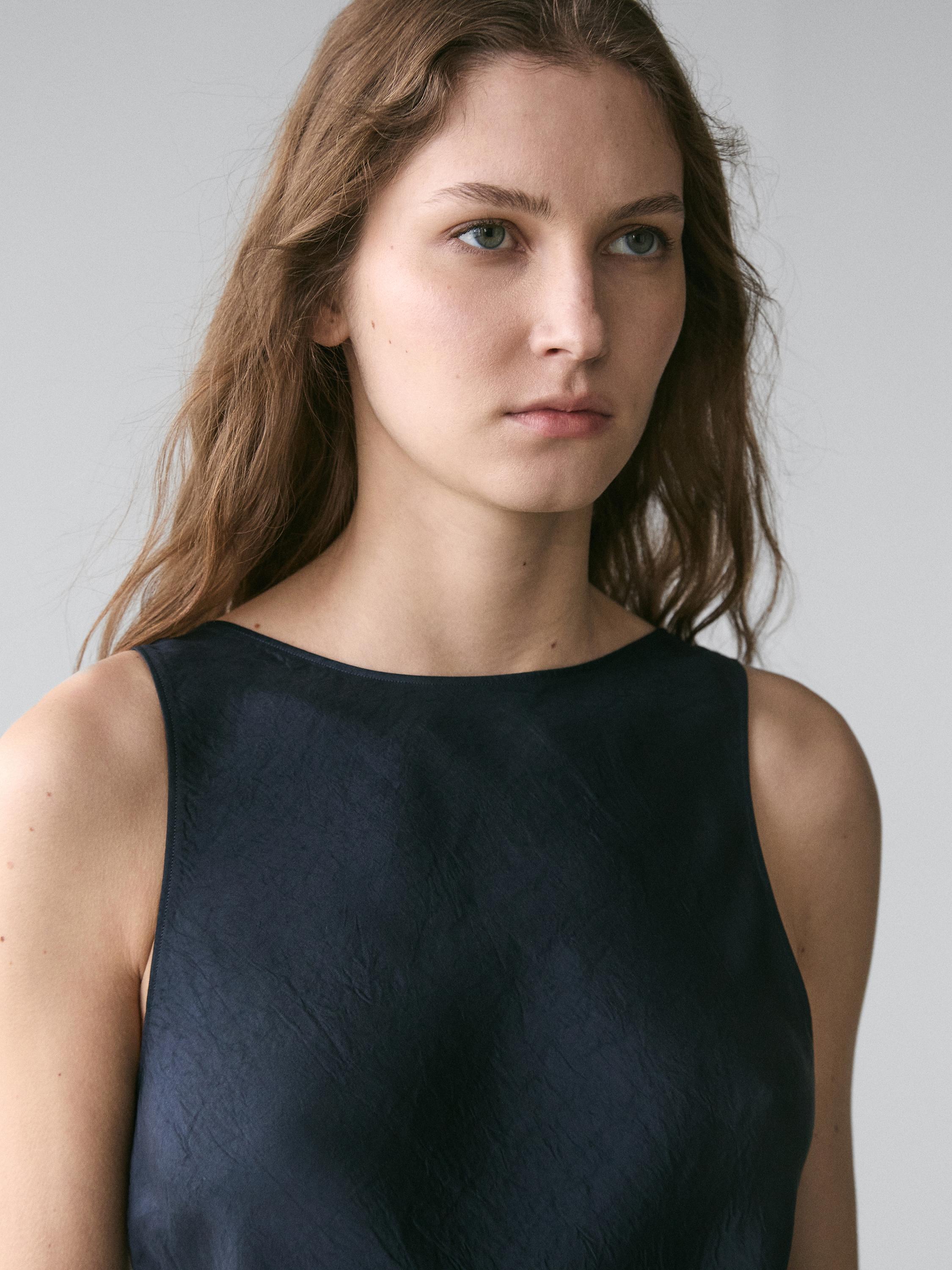 Flowing midi dress